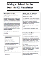 September Newsletter