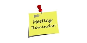 Clerc Center Meeting Reminder