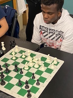 Japhet Ogu playing a game Japhet Ogu playing a game